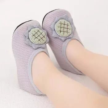 1 пара детской обуви, привлекательная износостойкая нейлоновая гибкая универсальная повседневная обувь для малышей Prewalker для дома 11cm розовый