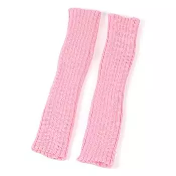 1 пара длинных перчаток без пальцев для женщин и мужчин, мягкие варежки Лолита кавайные, зимние теплые рукава, универсальные модные чехлы для рук, подарки A15