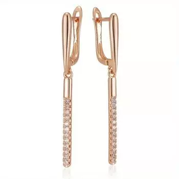 1 пара длинных висячих сережек золотистого цвета для женщин с кисточками, геометрические украшения, индивидуальные аксессуары золотистый