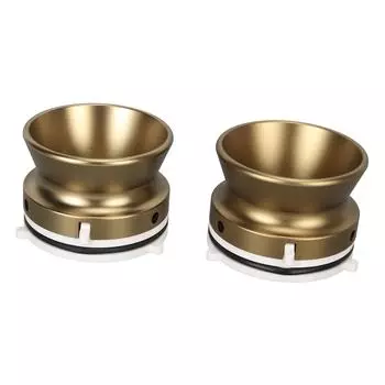 1 пара для Studer ReVox NAB Hub Adapters 10 дюймов Opener Polishing Alloy Universal Loading античная латунь