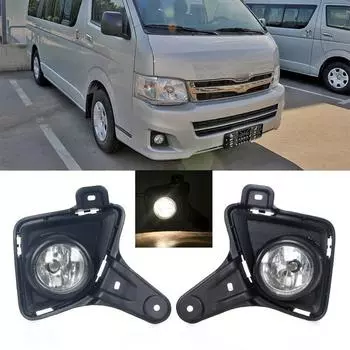 1 пара для Toyota Hiace 2011 2012 2013 автомобиля передний бампер противотуманные фары противотуманные фары дневные ходовые огни one pair