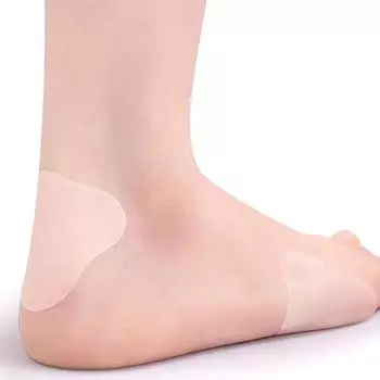 1 пара/доска, невидимые прозрачные антифрикционные наклейки на пятку, противоизносные защитные накладки на пятку и носок, защита от волдырей, уход за ногами