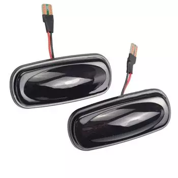 1 пара дымчатых динамических светодиодных боковых фонарей XGB100310 для Land Rover Discovery Defender