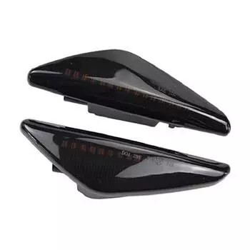 1 пара дымчатых светодиодных боковых габаритных огней на крыло, указатели поворота для BMW X3 X5 X6