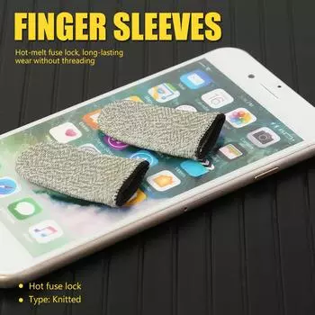 1 пара дышащих игровых контроллеров с защитой от пота для большого пальца (ЧАС)