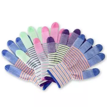 1 пара дышащих рабочих перчаток, нейлоновые промышленные перчатки с защитой от колючек для садоводства C