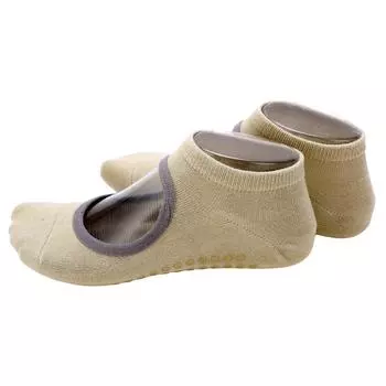 1 пара дышащих женских носков для пилатеса, нескользящие носки с открытой спиной для йоги, фитнеса, спорта, зеленого цвета