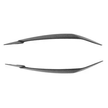 1 пара фар, бровь, левая и правая, устойчивая к выцветанию передняя фара, накладка на веко для X5 E70 2008–2013 гг.