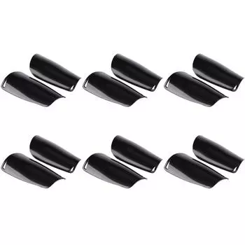 1 пара футбольных леггинсов, противоскользящие детские щитки для голени (черный)