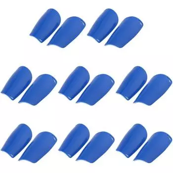 1 пара футбольных леггинсов, противоскользящие детские щитки для голени (синий) Делавэр