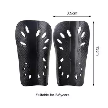 1 пара футбольных накладок на голень, пластиковые футбольные щитки, защита ног для детей и взрослых