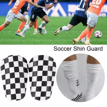1 пара футбольных накладок на голень из утолщенной пены, противоударная, ударопрочная, удобная посадка, легкие футбольные накладки на голень, защитное снаряжение S