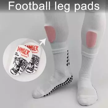 1 пара футбольных щитков для голени, высокопрочные, ударопрочные, защита ног от столкновений, футбольные накладки на голень с принтом, защитное оборудование XS