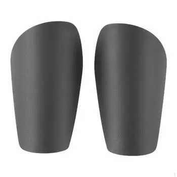 1 пара футбольных щитков для голени, защитное снаряжение для ног для взрослых и детей Black 8cmx5cm