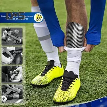 1 пара футбольных щитков для голени EVA, амортизирующие, антистолкновительные, футбольные тренировочные щитки для женщин и мужчин S