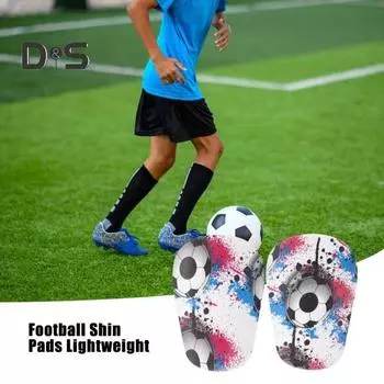 1 пара футбольных щитков для голени, амортизирующие мини-щитки, легкие защитные щитки для футбольных тренировок и игр, подарок для любителей футбола XS