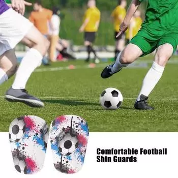 1 пара футбольных щитков для голени, амортизирующие мини-щитки, легкие защитные щитки для футбольных тренировок и игр, подарок для футболиста XS