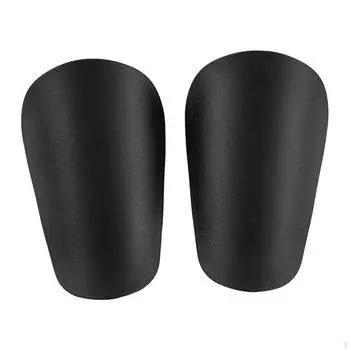 1 пара футбольных щитков для голени, защитное снаряжение, оборудование для защиты ног доски для теленка Black_XS