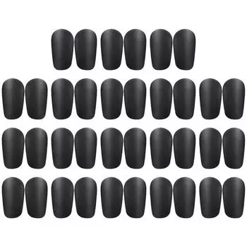 1 пара футбольных щитков для голени для молодежи и взрослых (Черный 8x5см)