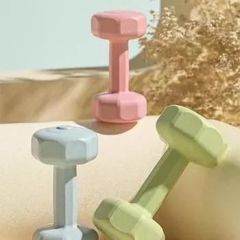 1 пара гантелей, набор гантелей, конструкция с защитой от перекатов, гантели 2-в-1 и штанга для отжиманий, 1 кг, гантели для дома, йоги, фитнеса, силовые тренировки, оборудование для тренировок зелёный