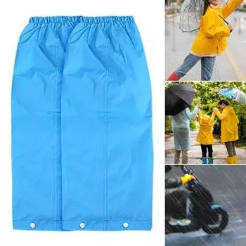 1 пара гетр для ног на открытом воздухе, водонепроницаемый, ветрозащитный, с застежкой-кнопкой, эластичный, для мужчин и женщин, для походов, скалолазания, охоты, велоспорта, защитный чехол 2XL розовый