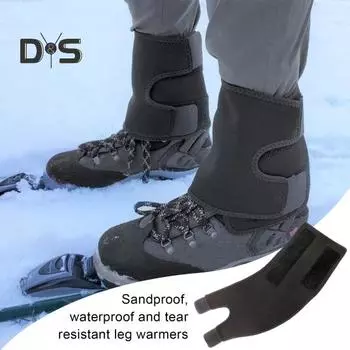 1 пара гетр для улицы, регулируемые дышащие, для мужчин и женщин, для походов, скалолазания, катания на лыжах, охоты, защиты от змей, зимних ботинок, защитный чехол для обуви 1 Pair