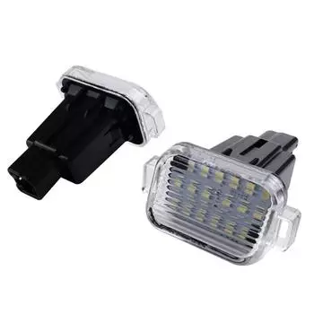 1 пара GHK151270B GHK151270A Лампа подсветки номерного знака для Mazda 6