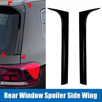 1 пара глянцевых черных спойлеров на заднее стекло автомобиля из ABS, подходит для Volkswagen VW Passat B8 B8.5 Estate 2015-2023