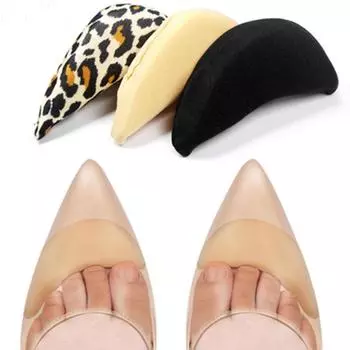 1 пара губок, вставка для передней части стопы, заглушка для пальца, подушка для половины передней части стопы, анти-боль, большая обувь, длинный передний носок, наполнитель для обуви, регулировка обуви чёрный