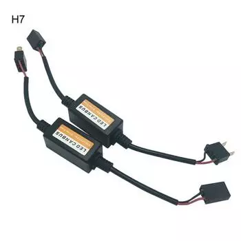 1 пара H1 H4 H7 H11 9005/9006 Автомобильная безошибочная светодиодная фара H7