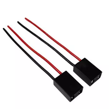 1 пара H7 патрон лампы автомобильная фара противотуманная фара женский разъем адаптер пигтейл CHINA