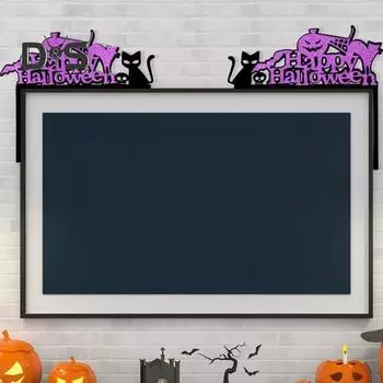 1 пара Хэллоуина, украшение на дверь, жуткая летучая мышь, паутина, уникальный внутренний и наружный знак на дверь, для дома, Хэллоуин B