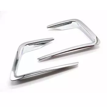 1 пара хромированных накладок на передние противотуманные фары для Ford Expedition 2018-2021 XLT