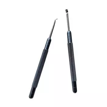 1 пара инструментов для ремонта часов, инструмент для снятия стрелок часов, тонкие рычаги, плоские лезвия