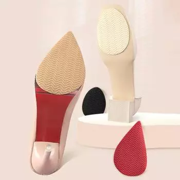 1 пара износостойких подушечек на передней части стопы, невидимые, практичные, с рябью от воды, нескользящие Waterdrop темные хаки