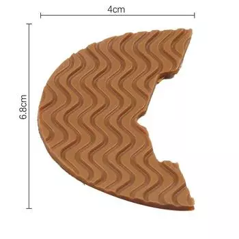 1 пара износостойких унисекс противоскользящих самоклеящихся резиновых наклеек для обуви as the picture