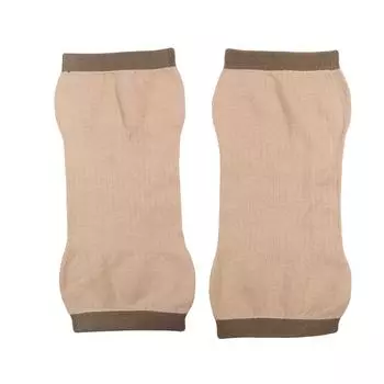 1 пара кашемировых теплых наколенников, шерстяных наколенников для мужчин и женщин, для велоспорта, удлинения колена, предотвращения артрита, защиты колена для бега One Size коричневый