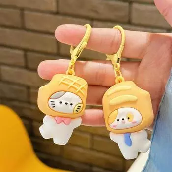 1 пара Kawaii Cute Puppy Подвеска Корейский Стиль Парный Брелок Магнитный Присоска Брелок Пара