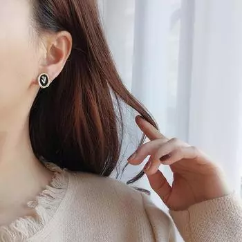 1 пара классических нестандартных элегантных легких роскошных сережек-гвоздиков с цветком тюльпана, ювелирные изделия