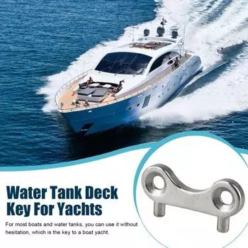 1 пара ключей для крышки топливного бака яхты, замена ключа для крышки топливного бака морской лодки