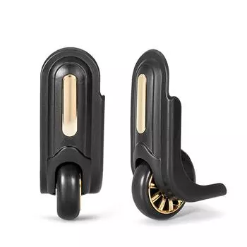 1 пара колес для чемодана, колеса для багажа, поворотные ролики, колеса для дорожного багажа, легко установить для замены багажа