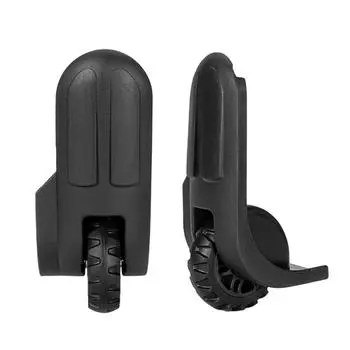 1 пара колес для чемодана, колеса для багажа, поворотные ролики, колеса для дорожного багажа, легко установить для замены багажа