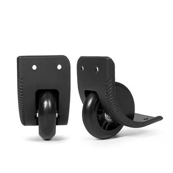 1 пара колес для чемодана, сменные колеса для багажа, практичные запасные поворотные колеса для багажа для использования в отпуске