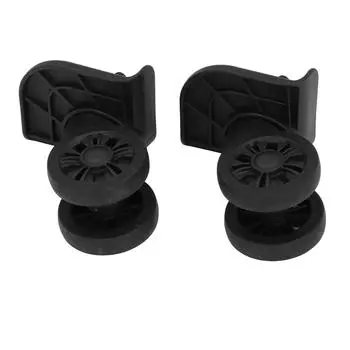 1 пара колес для чемодана, запасная часть для багажника с винтами для путешествий