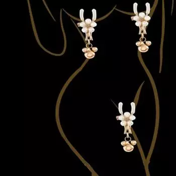 1 пара колокольчиков, металлические зажимы для сосков, зажимы-цепочки, половые губы, рабыня, БДСМ, женские игрушки, секс-игры для взрослых, стимуляция груди 1 pc