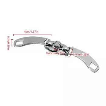 1 пара комплектов для ремонта застежек-молний «сделай сам», металлический слайдер на молнии 5 #/8 #10 # слайдер с головкой молнии для сумки для одежды 5#