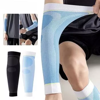 1 пара компрессионных нарукавников для мужчин, женщин, полная защита рук, нескользящая дышащая рука, локтевые подтяжки от артрита M черный серый