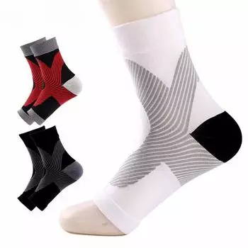1 пара компрессионных носков для женщин, поддерживающие лодыжку, успокаивающие носки при невропатии, нано-утешительные носки для мужчин и женщин