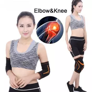 1 пара компрессионных рукавов для локтей, поддержка локтей для тенниса и гольфа - коленный бандаж для мужчин и женщин, артрит, тренировки, тяжелая атлетика