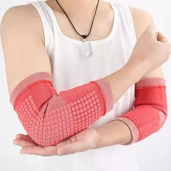 1 пара компрессионных рукавов на локти, подтяжки для теннисных локтей, мягкие высокоэластичные дышащие обезболивающие подушечки для локтей гольфиста L